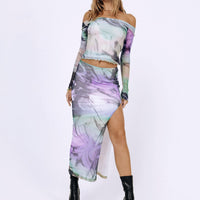 Great Delusions Maxi Skirt Multi