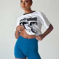 Ivy Bike Shorts Blue