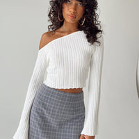Selby Mini Skirt Grey Check