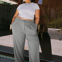 Archer Pants Light Grey Curve