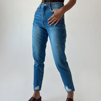 Abarca Straight Leg Denim Jeans