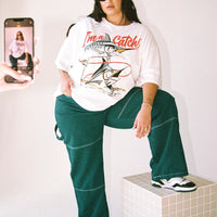 Copeland Jeans Green Curve