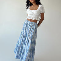 Hale Midi Skirt Blue