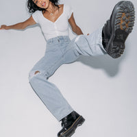Bertie High Rise Wide Leg Jean