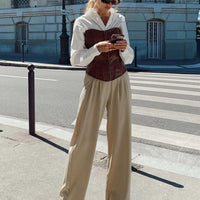 Archer Pants Taupe Tall