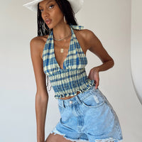 Geneva Light Wash Denim Shorts