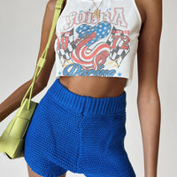 Julianna Shorts Cobalt Blue