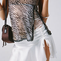 Gibbs Mini Skirt White