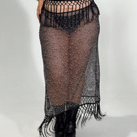 Alnet Maxi Skirt Black Curve