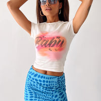 Forbidden Mini Skirt Blue