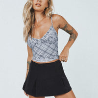 Valaree Low Waist Mini Skirt Black