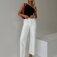 Fawcett Jeans White