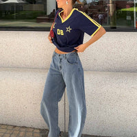 Horseshoe Jeans Washed Blue