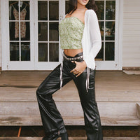 Archette Faux Leather Pants