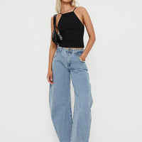 Horseshoe Jeans Washed Blue