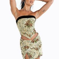 Cazale Mini Skirt Tapestry