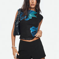 Film Noir Tailored Shorts Black