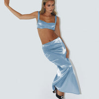 Katharina Maxi Skirt Blue