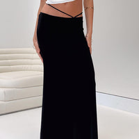 Maisie Maxi Skirt Black