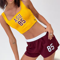 ASU Soffee Shorts Maroon