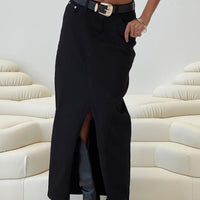 Batkins Maxi Skirt Black