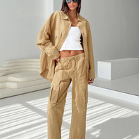 Bilbury Cargo Pants Caramel