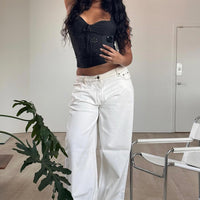 Eivissa Baggy Jeans Pearl