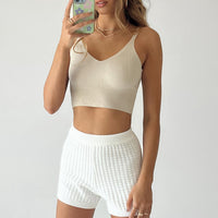 Krystka Shorts White