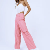 City Loop Cord Pant Pink