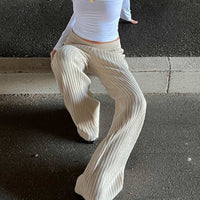Montana Knit Pants Cream
