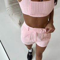 Huxley Short Set Pink
