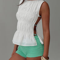 Think Fast Shorts Aqua