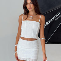 Wession Lace Set White