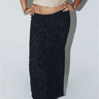 Eurodium Maxi Skirt Black