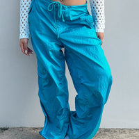 Motel Chute Trousers Blue