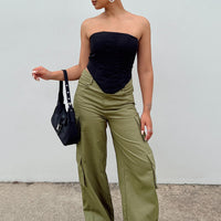 Alexis Cargo Pants Khaki