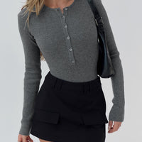 Essentially Skort Black Tall