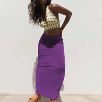 Danna Maxi Skirt Purple