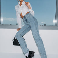 Zamora Straight Leg Denim Jeans