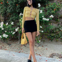 Selby Mini Skirt Black