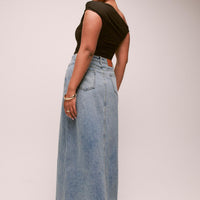 McGuane Denim Midi Skirt