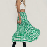 Hale Midi Skirt Green