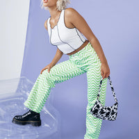 The Ragged Priest Prism Jeans Green