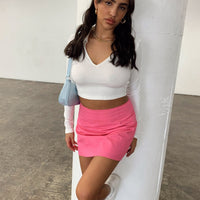 Selby Mini Skirt Pink