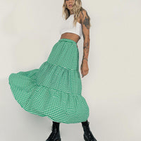 Hale Midi Skirt Green