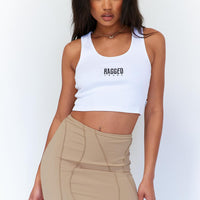 Rhiana Mini Skirt Brown