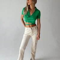 Michael Cord Pants Beige