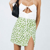 Taina Mini Skirt Green