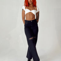 Lugano Denim Jeans Black