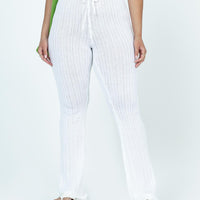 Santorini Knit Pant Ivory